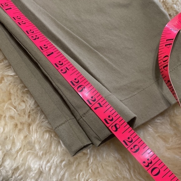 Liz sport khaki flat front pants size 8 - Picture 8 of 9